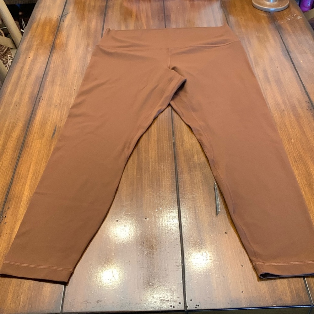 Lululemon Align brown yoga pants in size 14